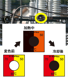 示温ラベル